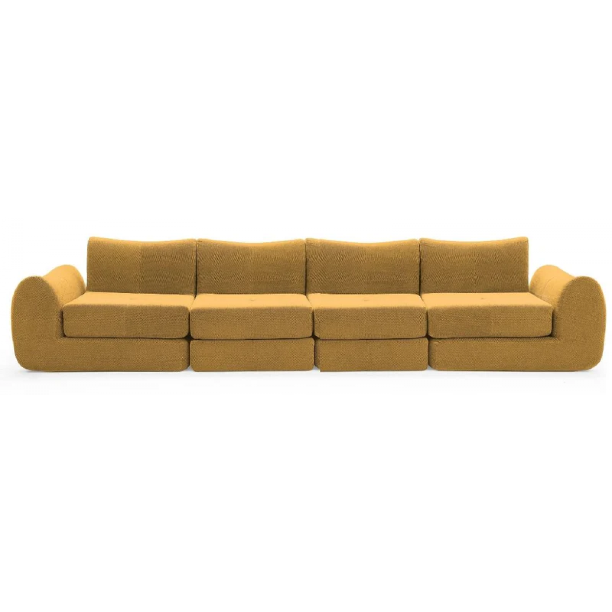 MorphSofa Morph 336 CushyCurl 4-Seater Sofabed 壓縮梳化床 (芥末黃)